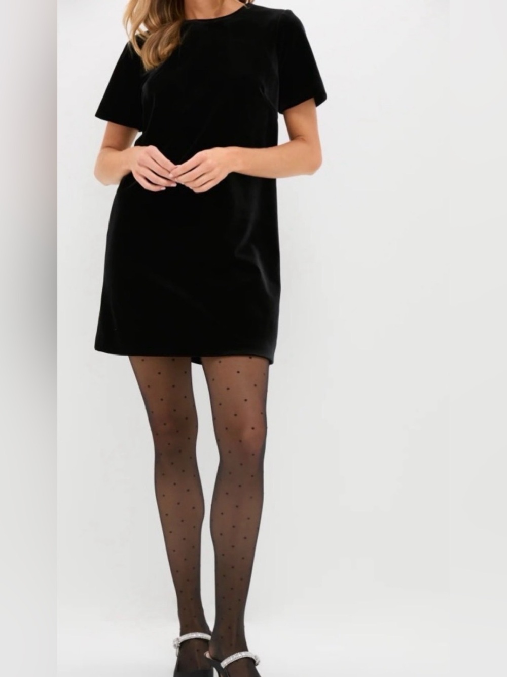F21 Velvet T-shirt Dress